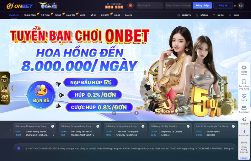Onbet 1 Đánh giá chi tiết nhà cái Onbet 2024