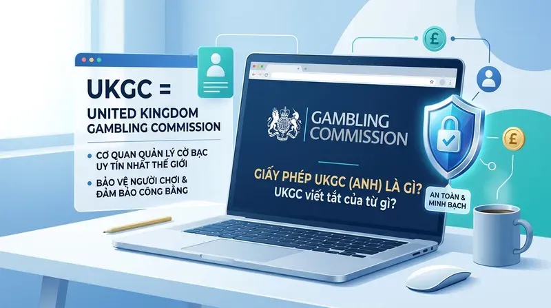 Betway 1 Giấy phép UKGC (Anh) là gì? UKGC viết tắt của từ gì?