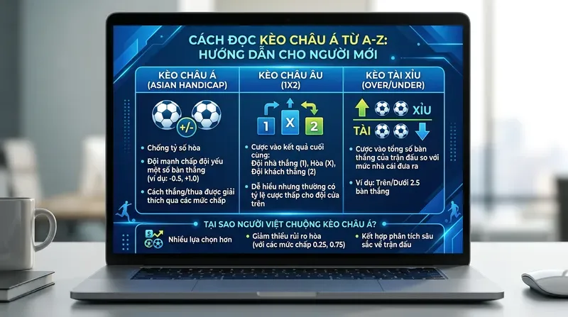Cách đọc kèo châu Á từ A-Z cho người mới dễ hiểu 1 Kèo châu Á là gì và vì sao người Việt chuộng loại kèo này?