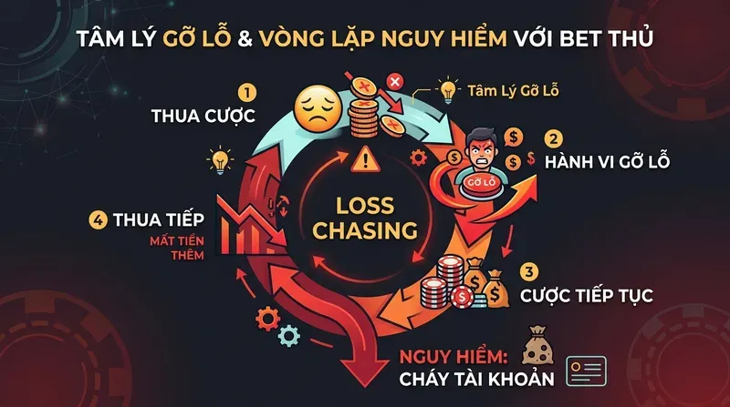 Tâm Lý Gỡ Lỗ Là Gì Và Tại Sao Nó Nguy Hiểm Với Bet Thủ?