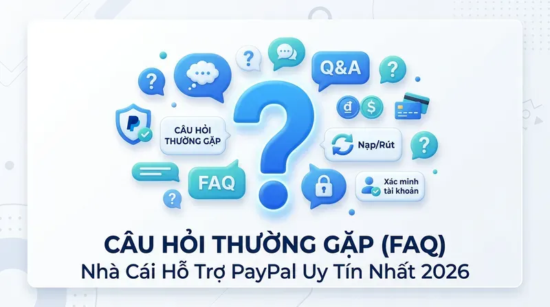 Câu Hỏi Thường Gặp Về Nhà Cái Hỗ Trợ PayPal (FAQ)