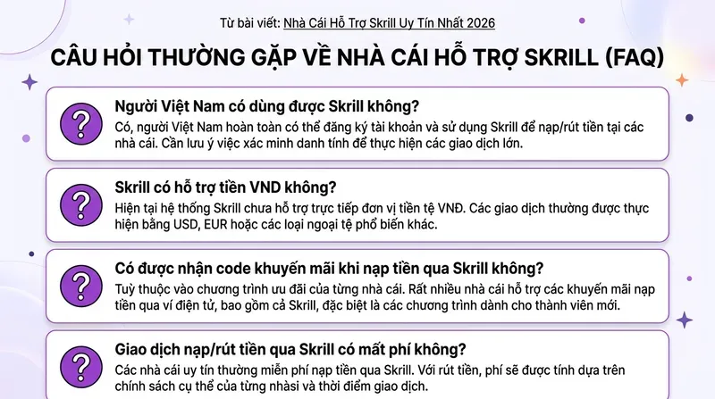 1xbet 10 Câu Hỏi Thường Gặp Về Nhà Cái Hỗ Trợ Skrill (FAQ)