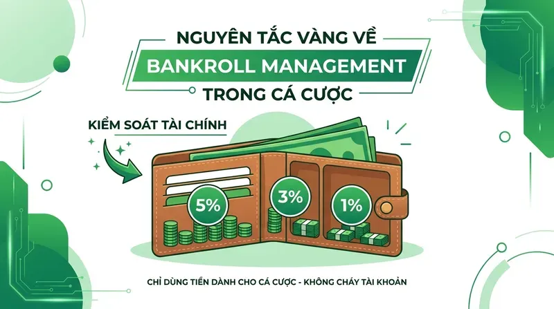 Cách Chơi Cá Cược Không Cháy Tài Khoản Hiệu Quả 2 Nguyên Tắc Vàng Về Bankroll Management Trong Cá Cược