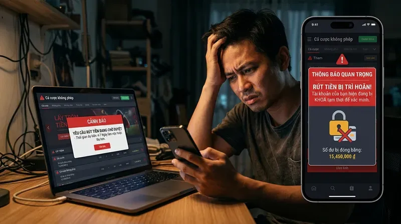 MAN88 3 Rủi ro thực tế khi cá cược nhà cái không có giấy phép