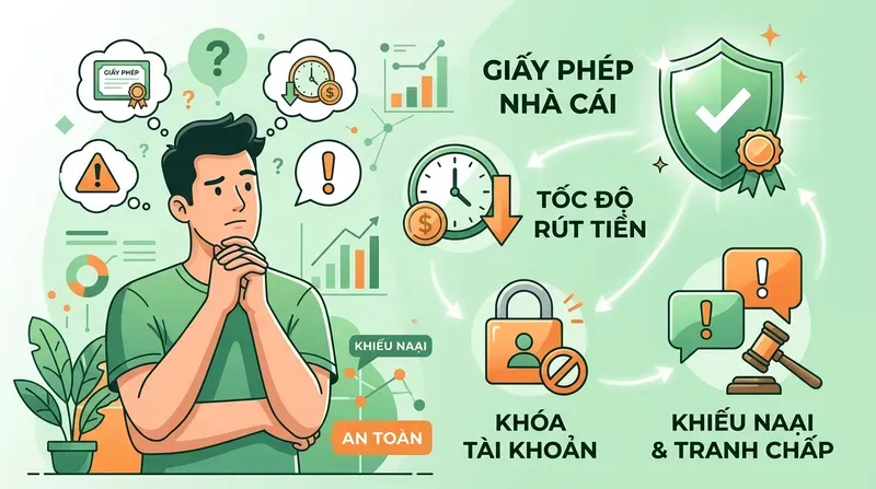 Tổng quan về các loại giấy phép nhà cái hiện nay 25 Giấy phép nhà cái có thật sự quyết định độ an toàn, rút tiền và tranh chấp không?