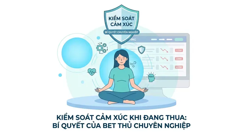 Kiểm Soát Cảm Xúc Khi Đang Thua: Bí Quyết Của Bet Thủ Chuyên Nghiệp