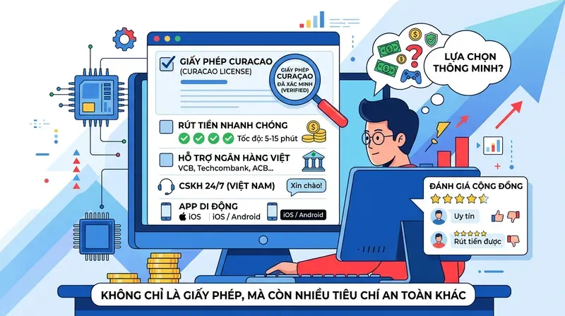 DEBET 5 Có nên chơi nhà cái có giấy phép Curacao không? Những tiêu chí cần kiểm tra thêm