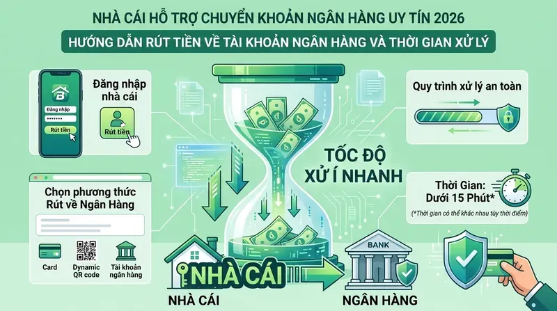 Hướng Dẫn Rút Tiền Về Tài Khoản Ngân Hàng Và Thời Gian Xử Lý