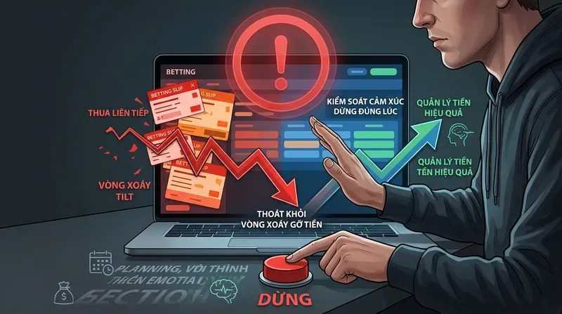 Kiểm Soát Cảm Xúc Khi Cá Cược: Thoát Khỏi Vòng Xoáy Gỡ Tiền