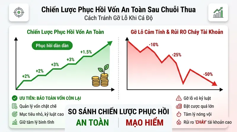 Chiến Lược Phục Hồi Vốn An Toàn Sau Chuỗi Thua