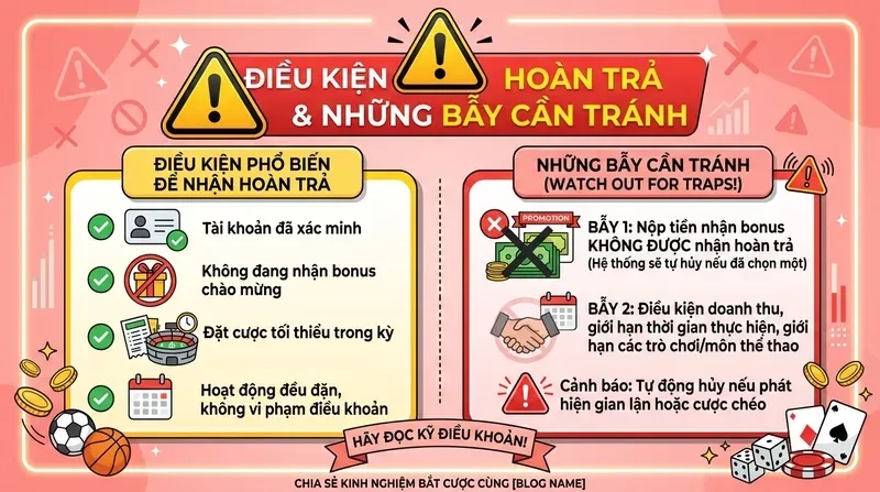 Điều Kiện Nhận Hoàn Trả & Những Bẫy Cần Tránh