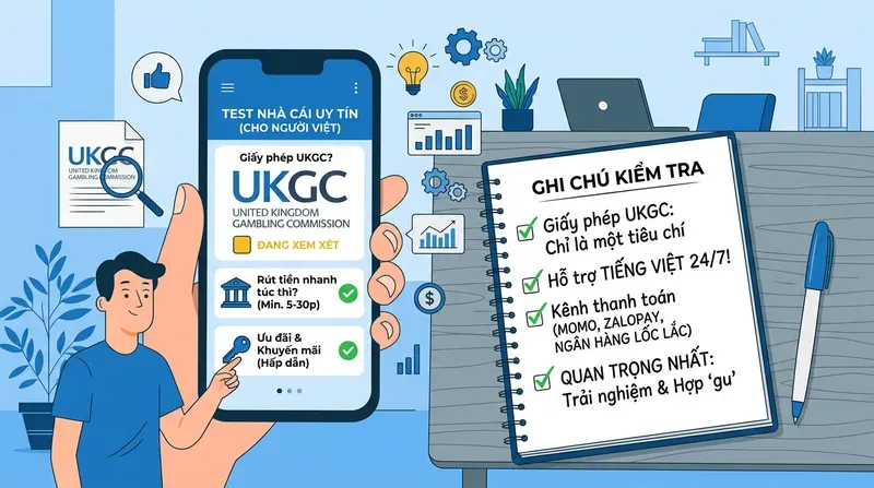 Betway 6 Người chơi Việt có nên ưu tiên nhà cái được cấp phép UKGC không?