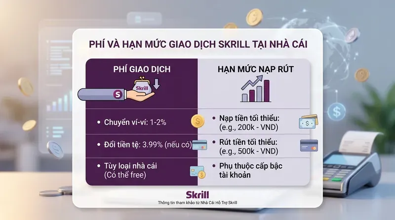 1xbet 6 Phí Giao Dịch Và Hạn Mức Nạp Rút Khi Dùng Skrill Tại Nhà Cái