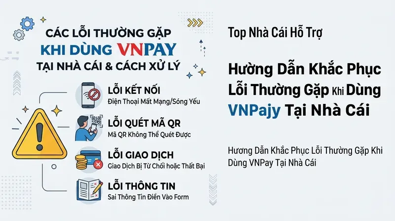 SV88 7 Các Lỗi Thường Gặp Khi Dùng VNPay Tại Nhà Cái Và Cách Xử Lý