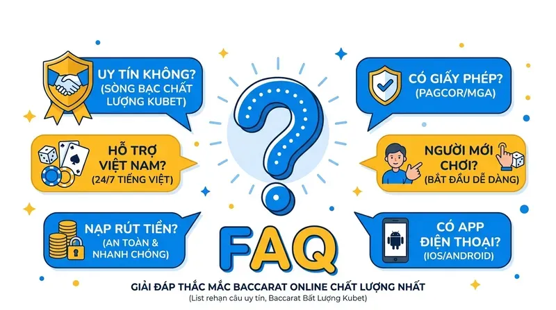 Top 10 Baccarat Online Uy Tín Nhất Hiện Nay 14 Câu Hỏi Thường Gặp Về Baccarat Online Tại Việt Nam (FAQ)