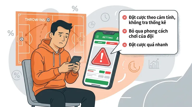 Kèo Ném Biên Là Gì? Cách Chơi & Soi Kèo Hiệu Quả 7 Sai Lầm Phổ Biến Và Kinh Nghiệm Thực Tế Khi Chơi Kèo Ném Biên