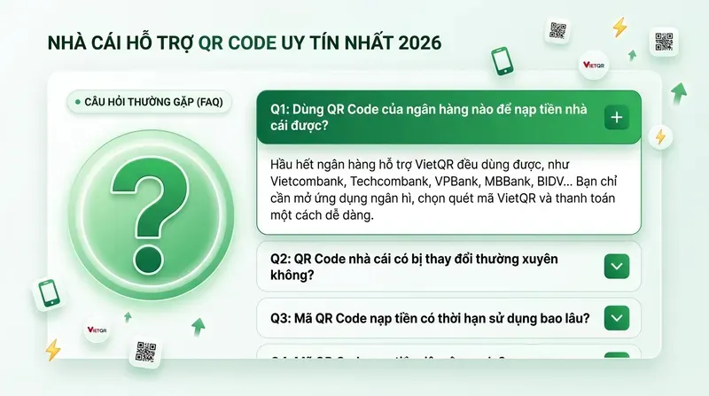 Vin88 9 Câu hỏi thường gặp về nhà cái hỗ trợ QR Code (FAQ)