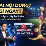 Chuyển Khoản Nạp Tiền Nhà Cái Sai Nội Dung Phải Làm Gì?